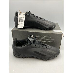 Adidas X Crazyfast.4 TF GS Boys Shoes Size 5, Color: Core Black/Core Black/Core